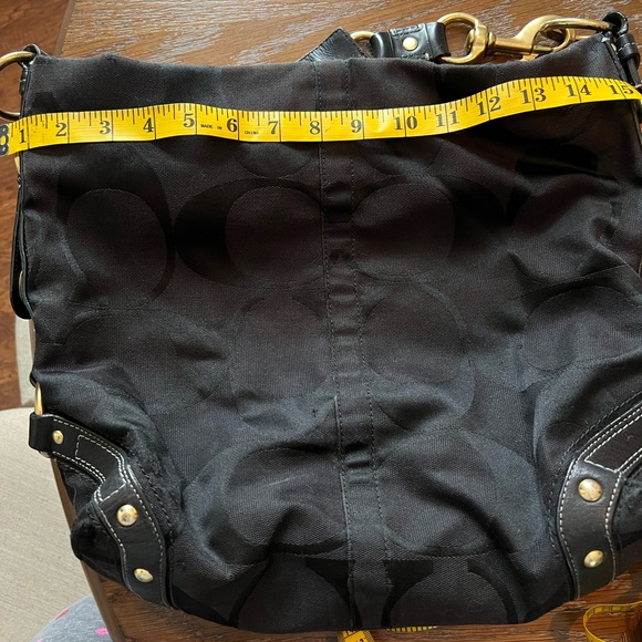 Black Coach Purse & Wallet with Dustbag ❤️ - Picture 6 of 16